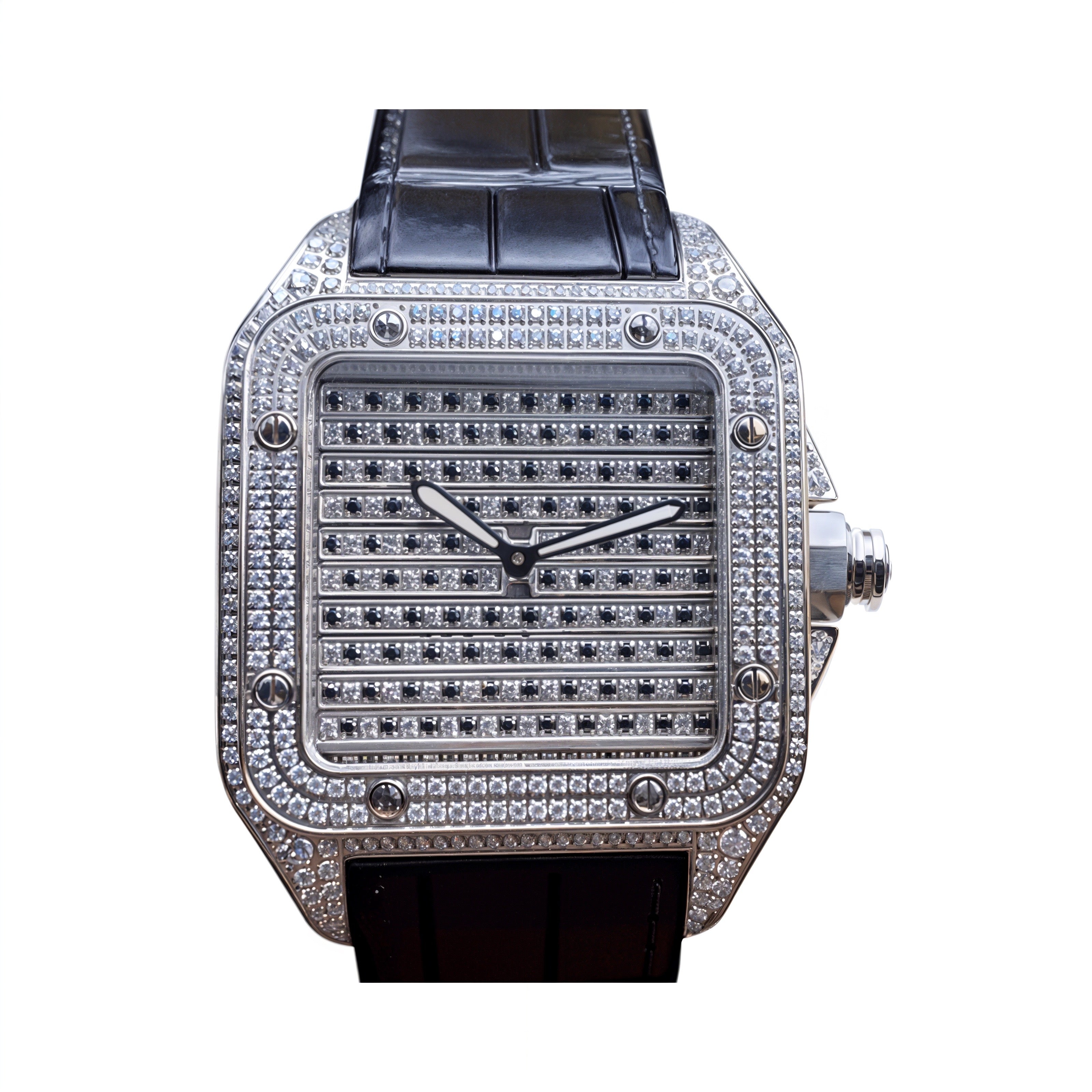 Falcon Triple Moissanite Watch