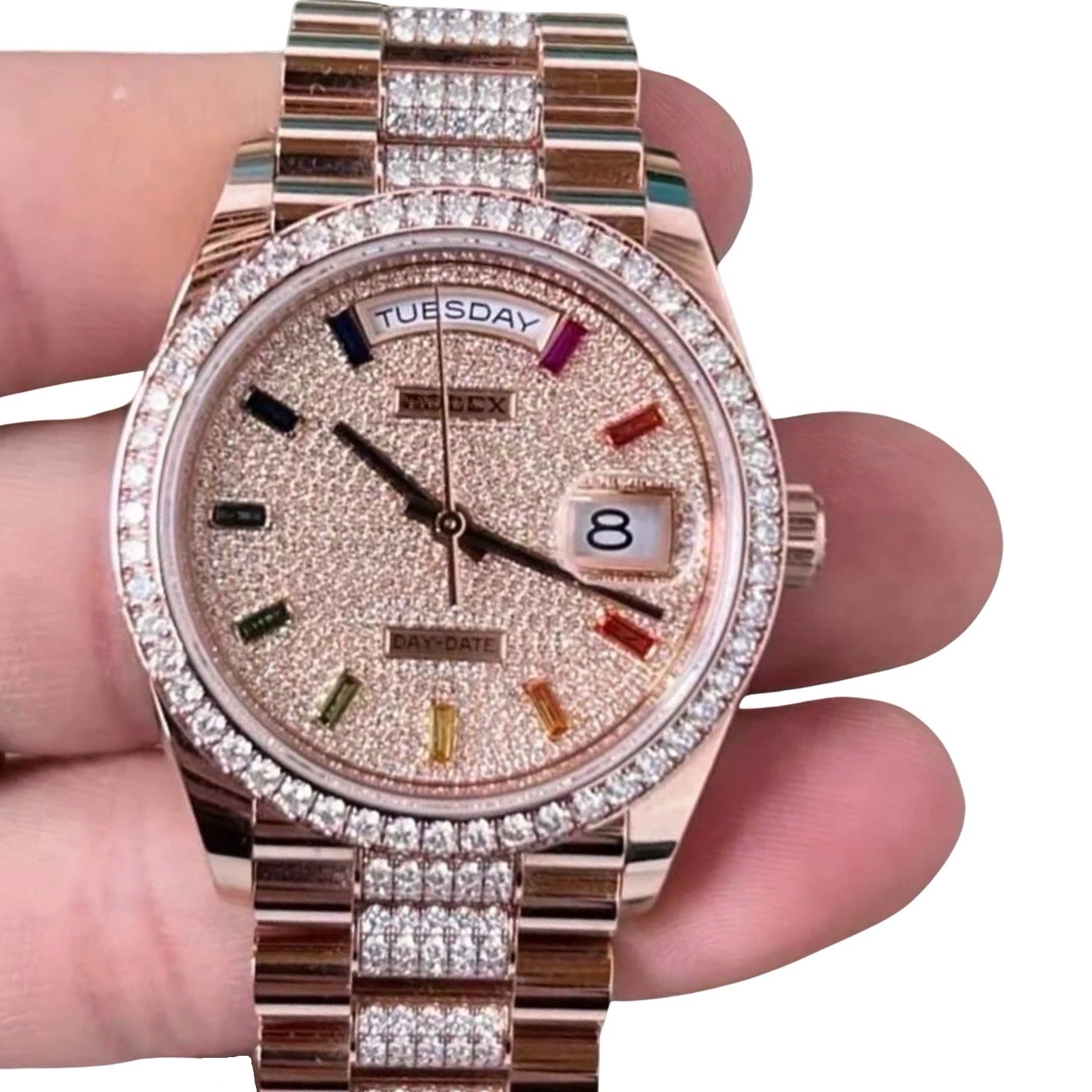Moissanite Diamond Watch
