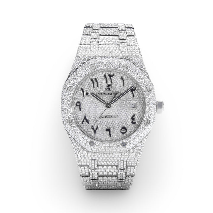 AP Arebic Dial Moissanite Watch