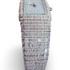 Moissanite Millionaire Watch