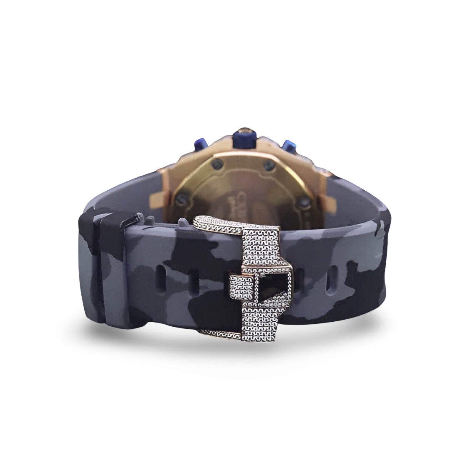 Skeleton Moissanite Watch