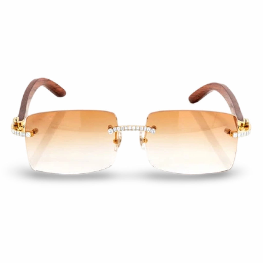 Rimless Moissanite Glasses