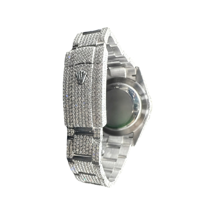 Rolex Moissanite Watch