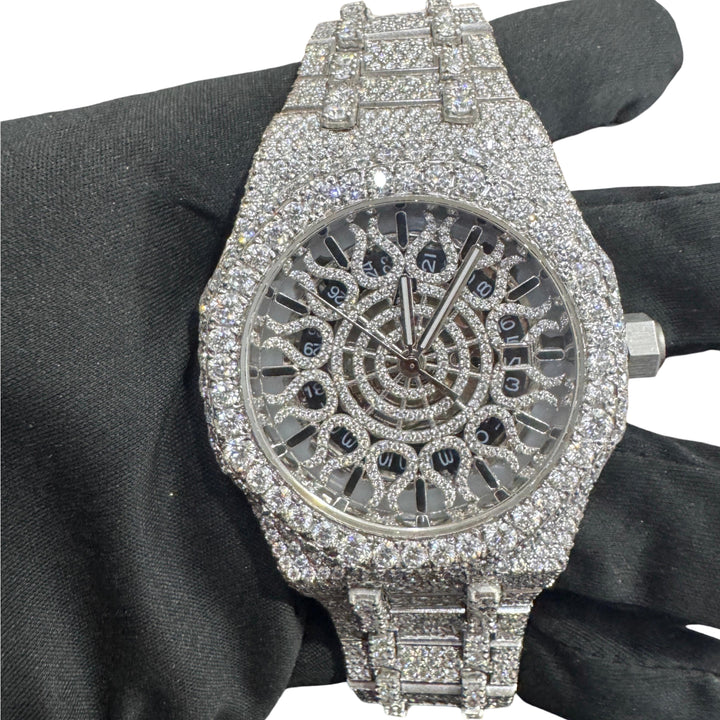 AP Skeleton Moissanite Watch