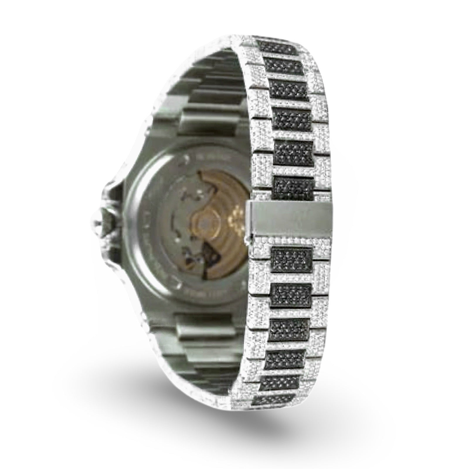 Black Moissanite Watch