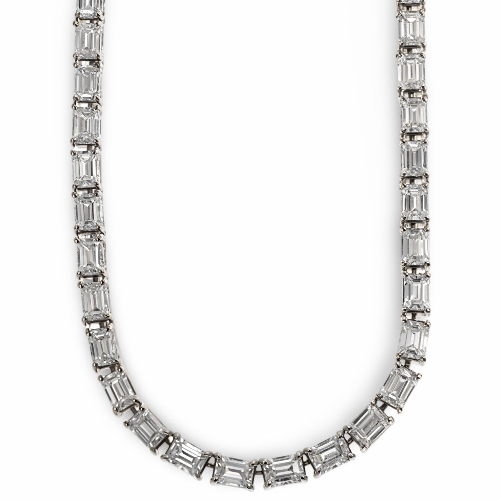 Emerald Cut Tennis Chain