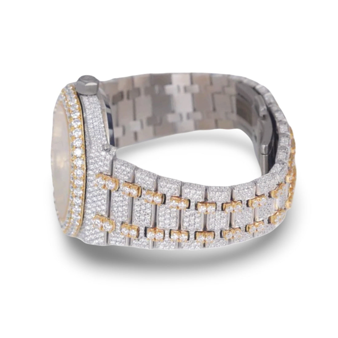 AP Two Tone Moissanite Watch