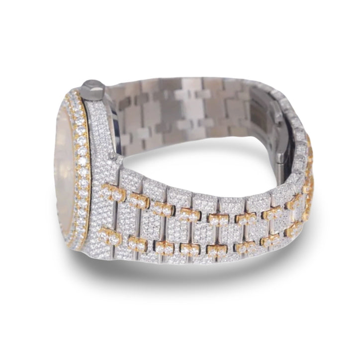 AP Two Tone Moissanite Watch