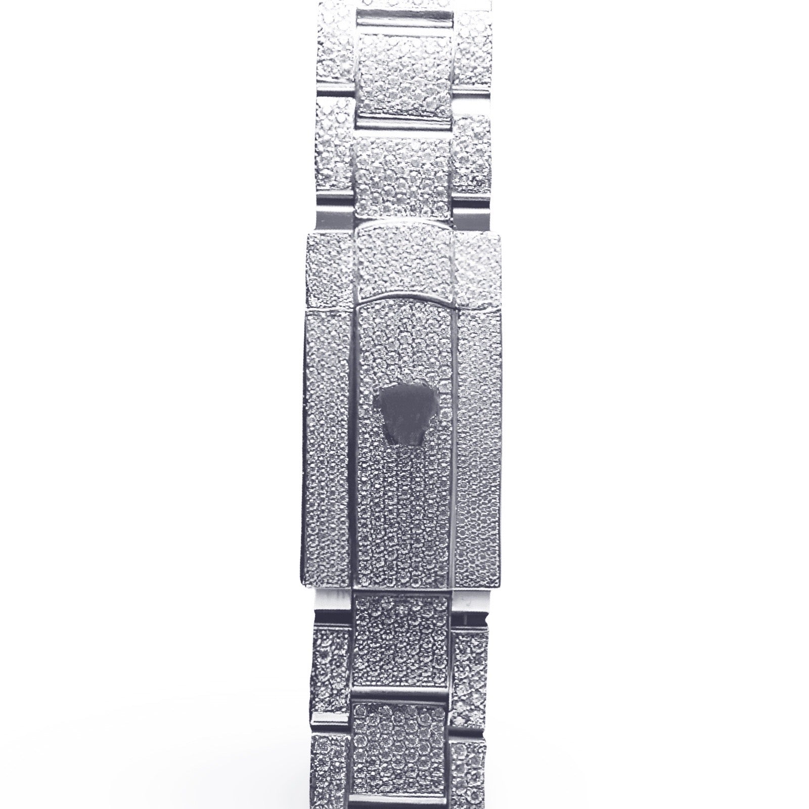 Rolex Roman Numeral dial Moissanite Watch
