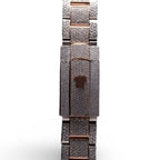 Two Tone Rose Gold Datejust Moissanite Watch