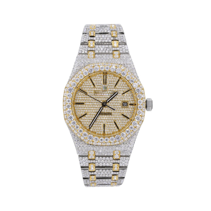 AP Two Tone Moissanite Watch