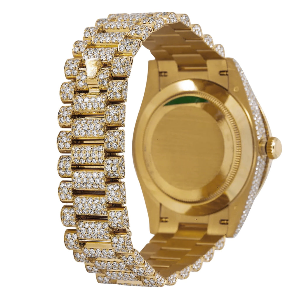Roman Numeral Moissanite Watch
