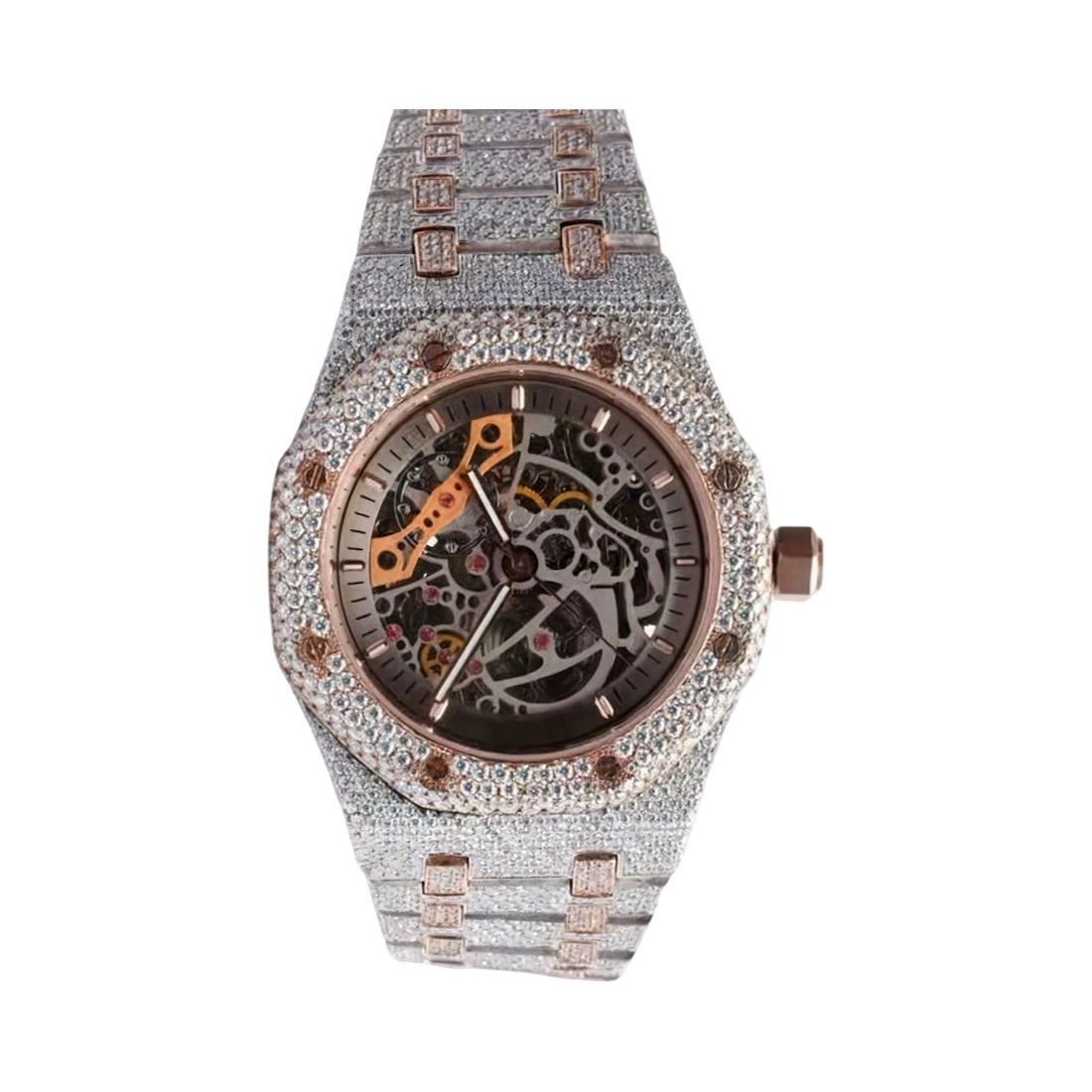 AP Skeleton Moissanite Watch