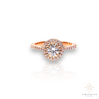 14k Gold Diamond Engagement Ring
