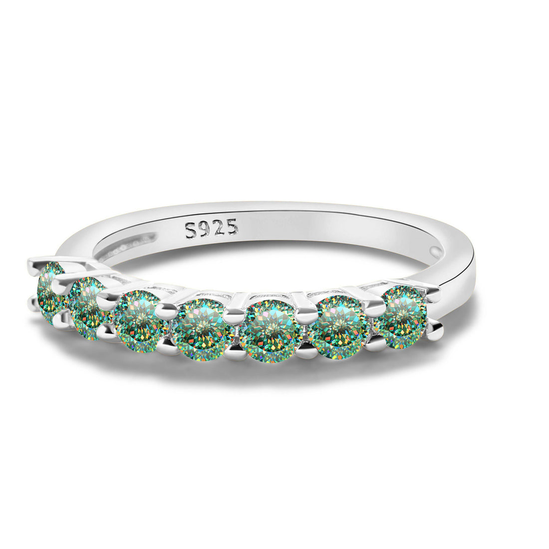 Eternity Moissanite Ring S925 Silver