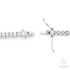 10K Gold Diamond Tennis bracelet