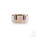 14K Gold Diamond Ring For Men