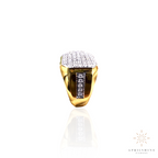 10K Gold Diamond Ring For Men