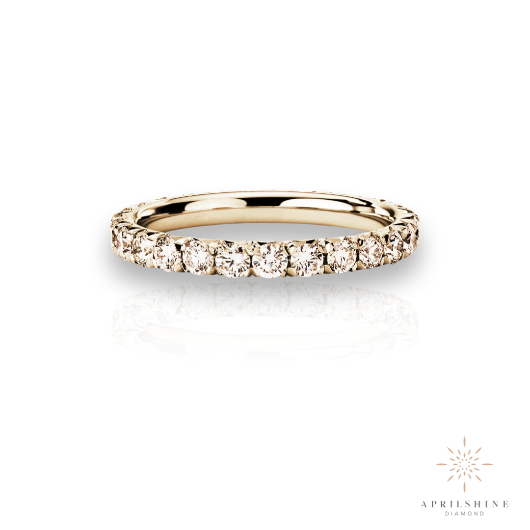 14K Gold Diamond Eternity Ring