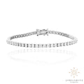 10K Gold Diamond Tennis bracelet