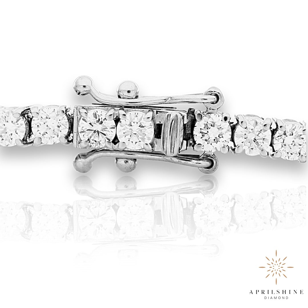 10K Gold Diamond Tennis bracelet