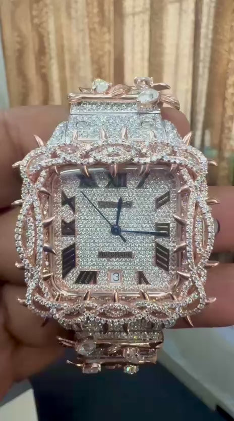Cartier Moissanite Watch