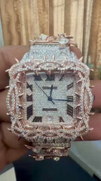 Cartier Moissanite Watch