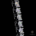 4mm Moissanite Tennis Necklace