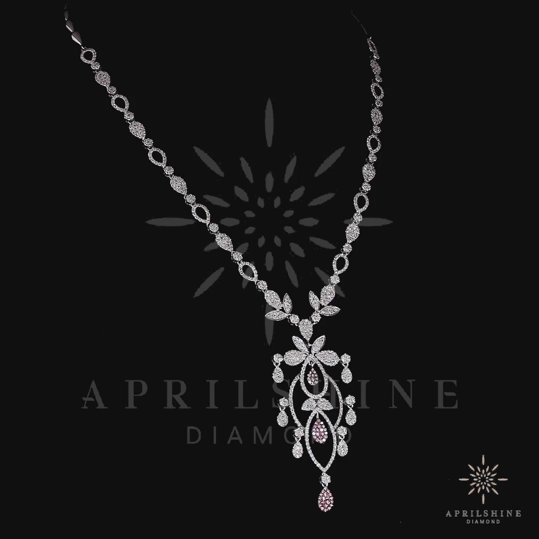 14k Gold Diamond Necklace