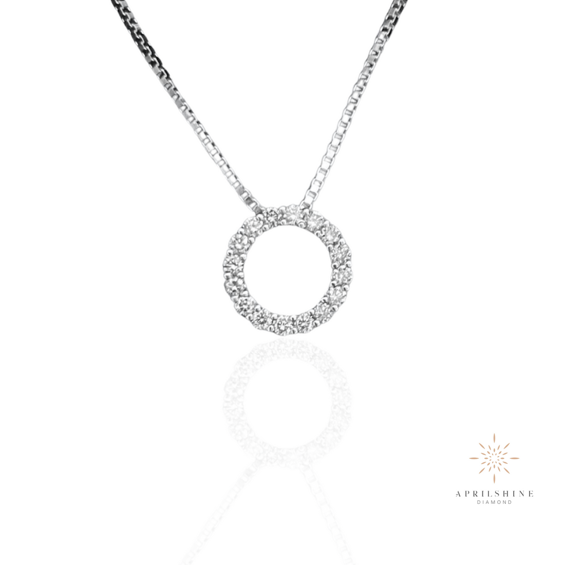 Natural Diamond Circle of Love